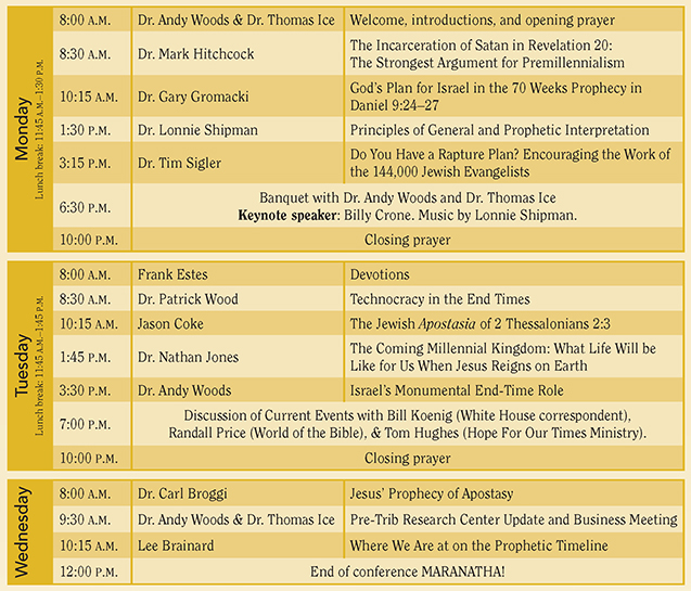 PTSG 2025 Schedule